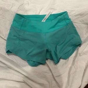Lululemon size 2 Tall running shorts worn once